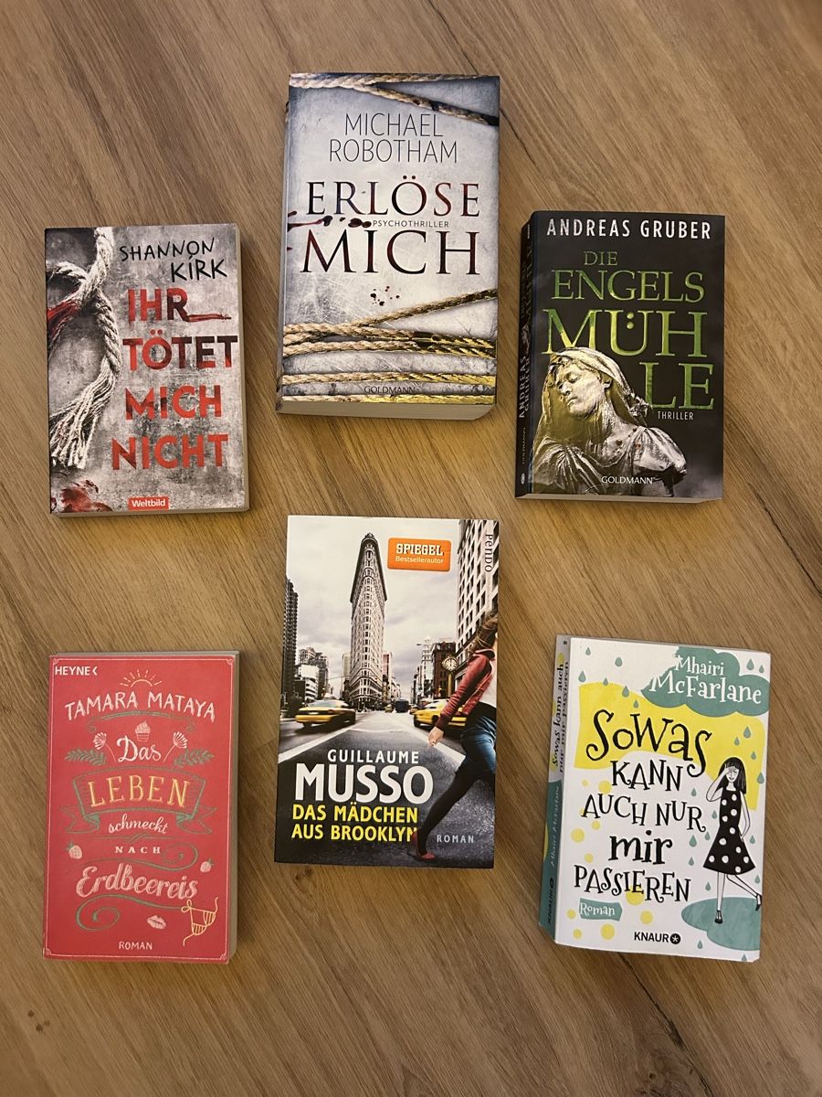 Bücher: Lesestoff im Set – Gebraucht aus Meiringen von cor_lz6y