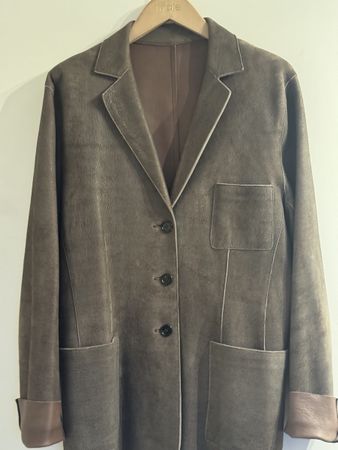 EDLER LEDER BLAZER ( hirschleder) gr 40