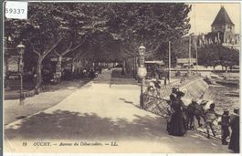 Ouchy - Avenue du Debarcadere - animee