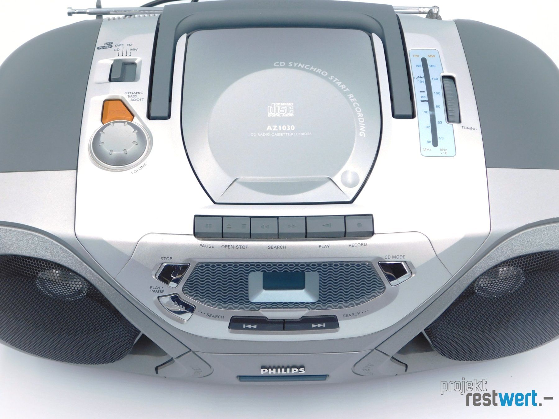 Philips Radio: Radio mit CD- und Kassettenplayer von PHILIPS – Usato da Bülach venduto da restwert_buelach 7