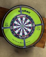 Dartscheibe mit Leuchting und Catchring