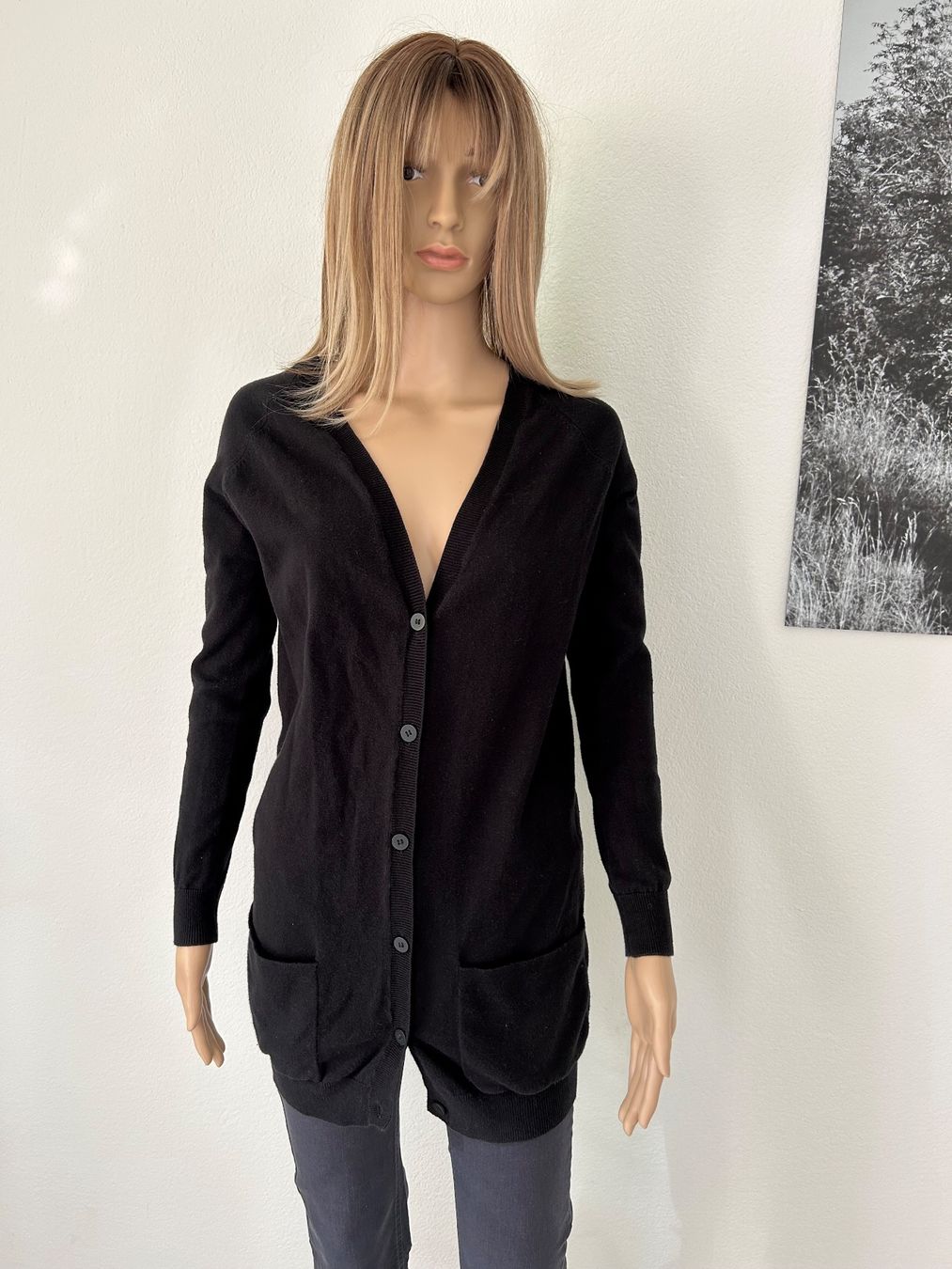 Asos Maglioni & Felpe: Black long cardigan Asos – Usato da Saland venduto da ele_vc96