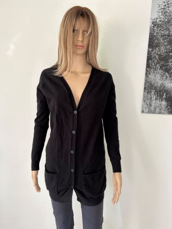 Black long cardigan Asos