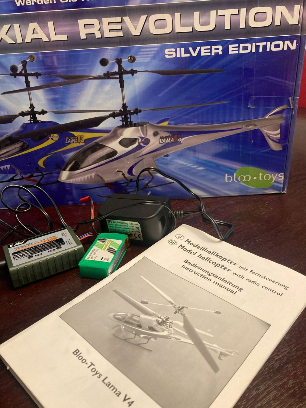 Axial Modellismo RC: Hubschrauber LAMA V4 CO-AXIAL – Usato da Wohlen AG venduto da Uhu13 4