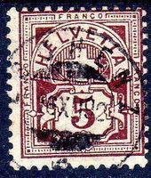 ESCHENZ 1892 ZIFFERMUSTER 5 RP SBK 60 A - M58