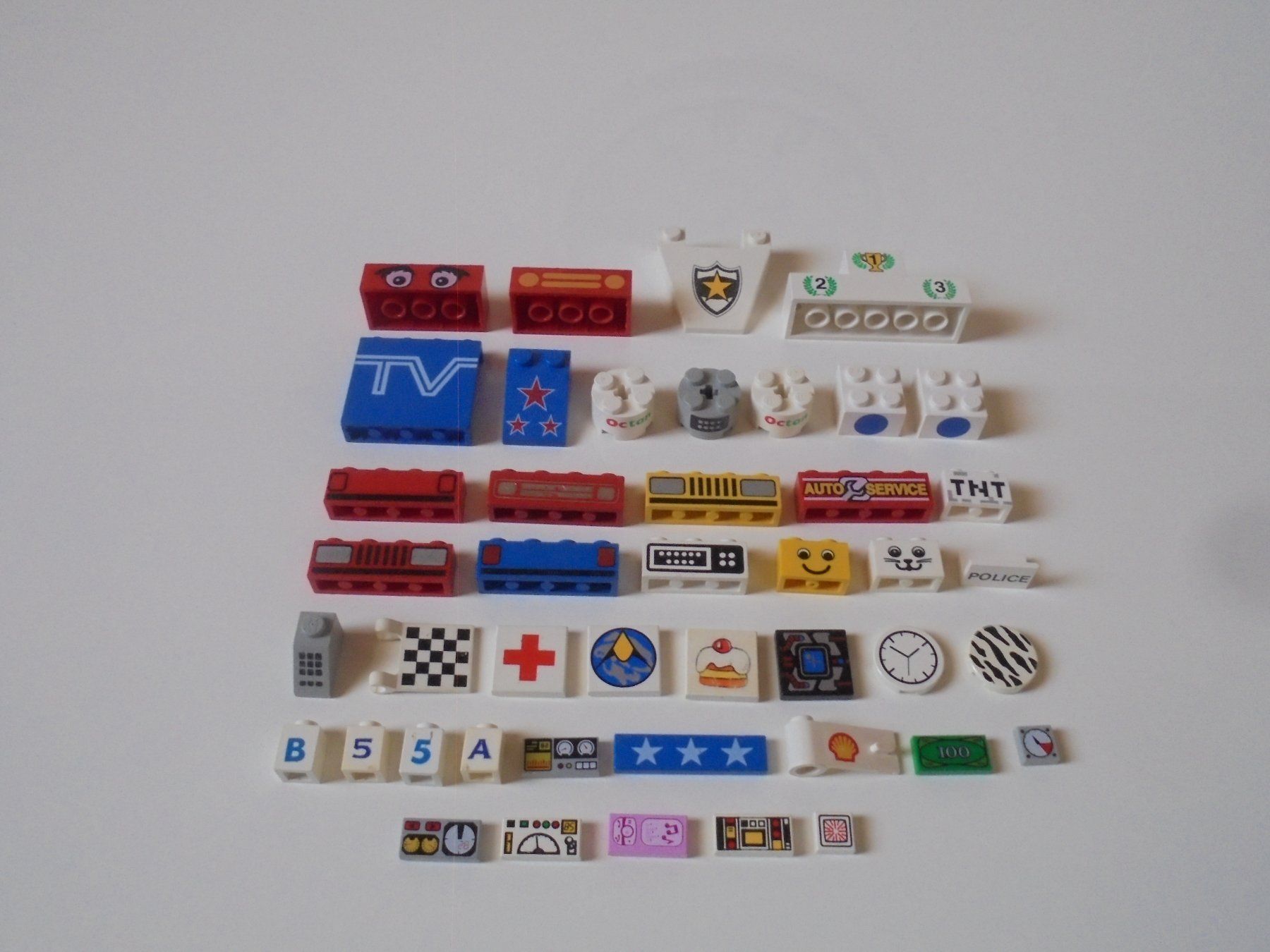 Lego Giocattoli: LEGO - DIVERSE - BEDRUCKTE - STEINE – Usato da Gelterkinden venduto da ajdt4