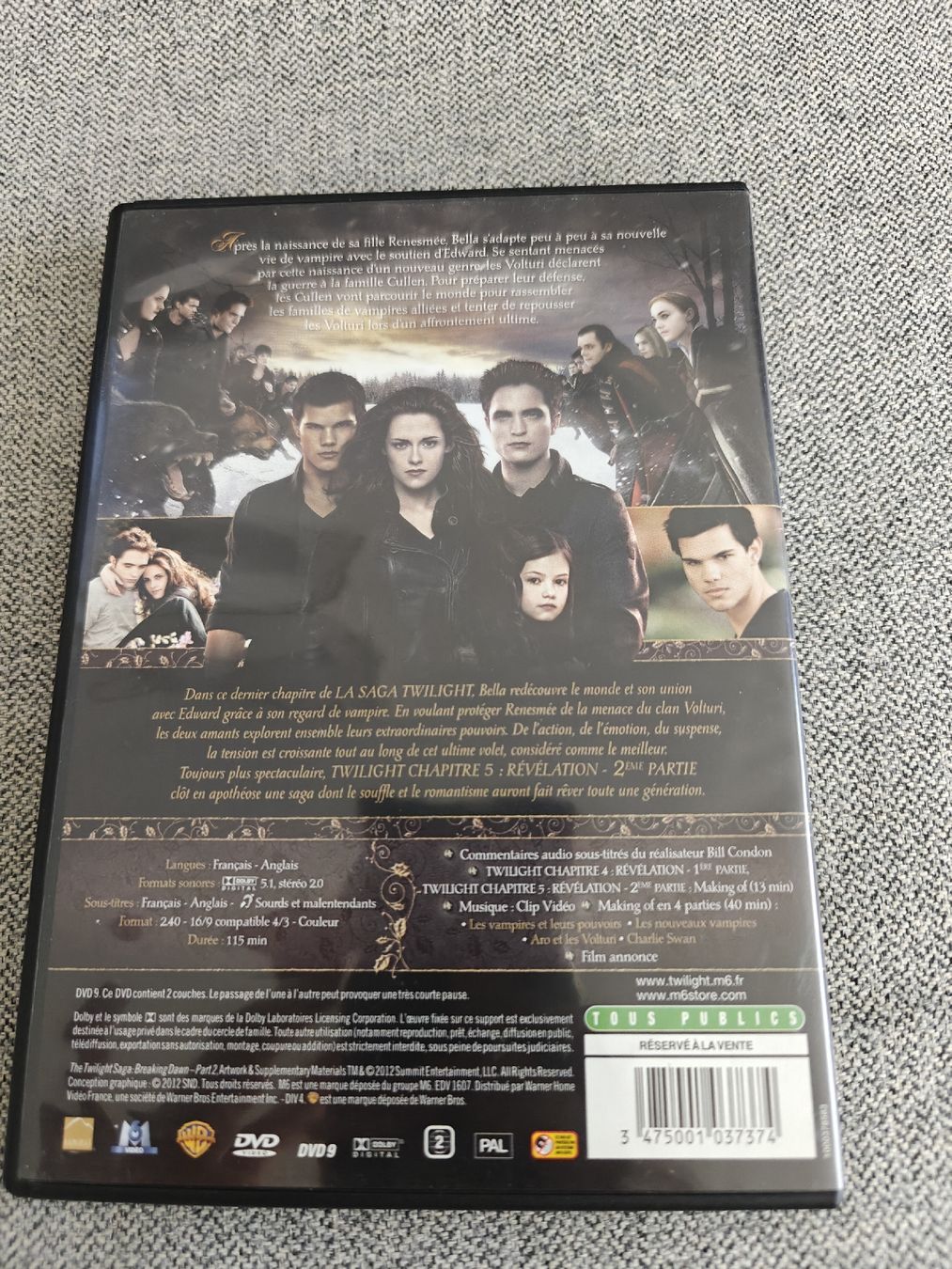 Tous les DVDs: Twilight chapitre 5 "Révélations" – D'occasion à Biel/Bienne par Nekomimi 1