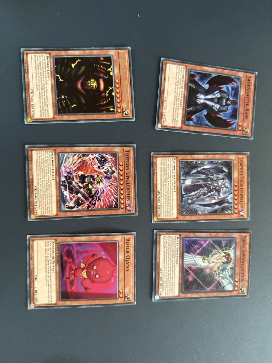 Yugioh Cartes à collectionner: Yugioh 6 Karten Deutsch – D'occasion à Dornach par s.braune
