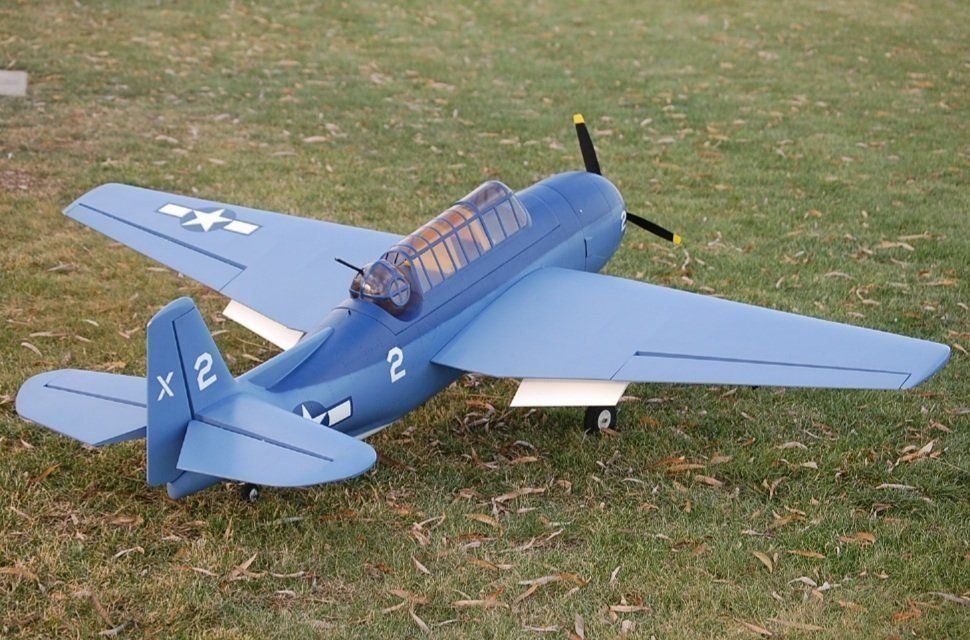 Modellismo RC: CY Models  Grumman TBF Avenger  rc flugzeug – Nuovo (secondo la descrizione) da Studen BE venduto da music_wave4you