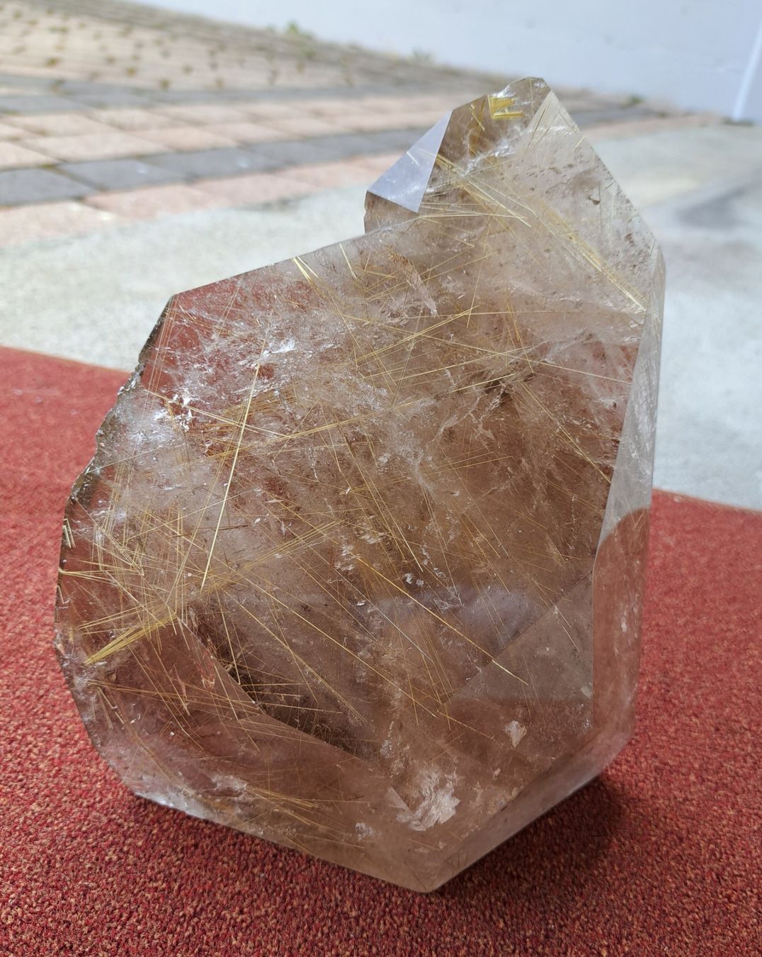 Minerali & Pietre curative: Quartz Rutile poli – Usato da Le Locle venduto da Lapidary.Duc