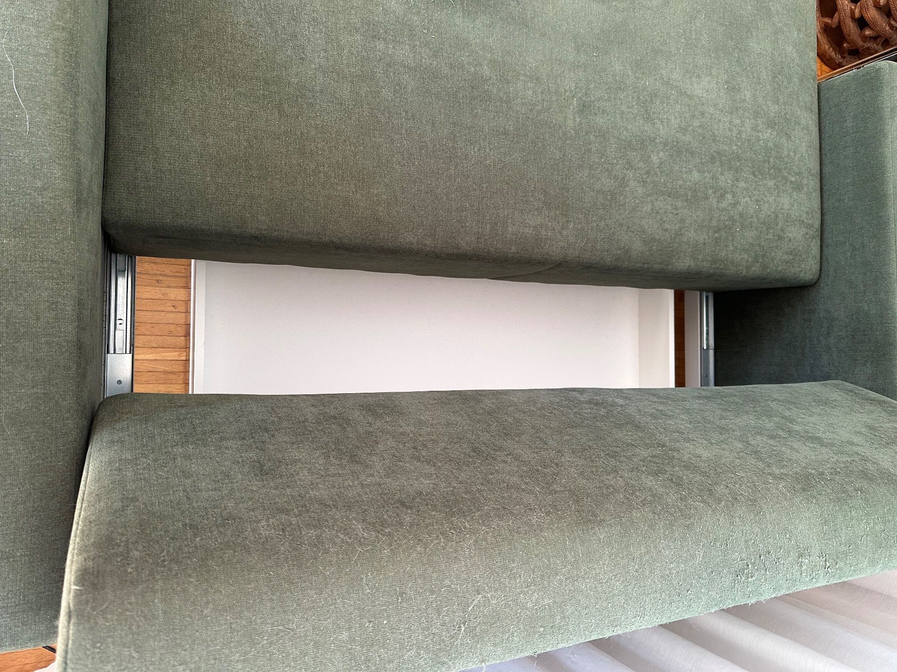Pfister Sofas: Bettsofa flaschengrün – D'occasion à Zürich par puntina00 2