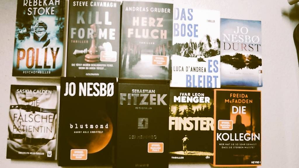 Livres: Thriller – D'occasion à Romanshorn par petersp01