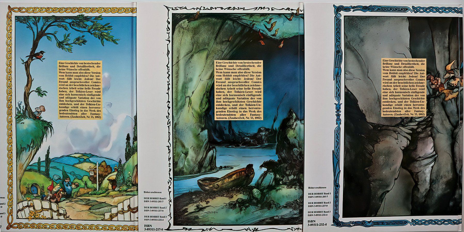 Bücher: Der Hobbit, Comics 3 Bände, J.R.R. Tolkien – Neu (gemäss Beschreibung) aus Rotkreuz von Radus24 1