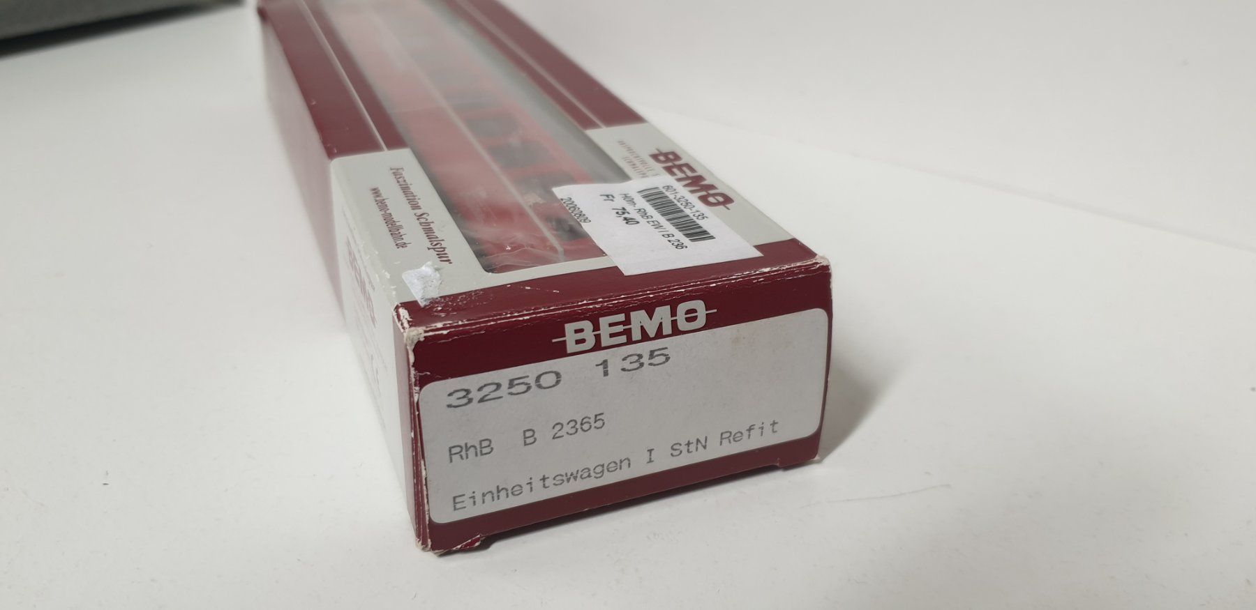 Bemo Modellini di ferrovie: Bemo RhB  Personenwagen Refit 3250 135 – Nuovo (secondo la descrizione) da Geroldswil venduto da TopTrain54 1