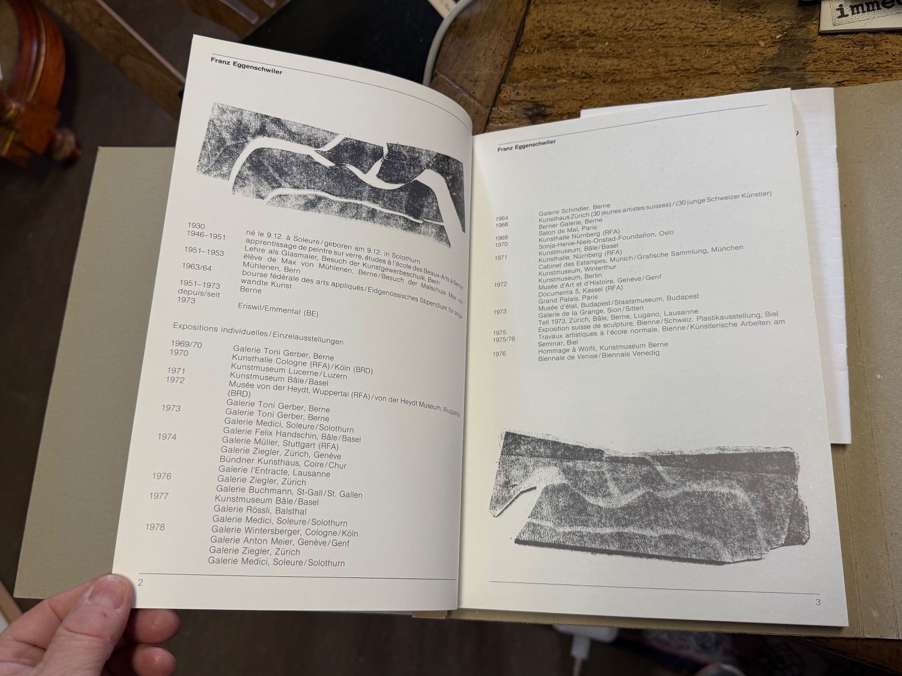 Libri: Franz EGGENSCHWILER – Usato da Bern venduto da Jwpm66 6