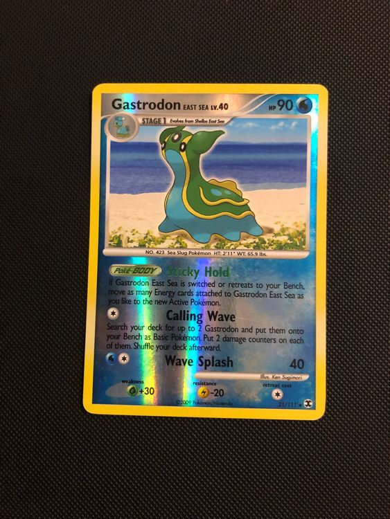Platinum Rising Rivals - Gastrodon reverse 21/111 Ab 1 (Gebraucht) in ...