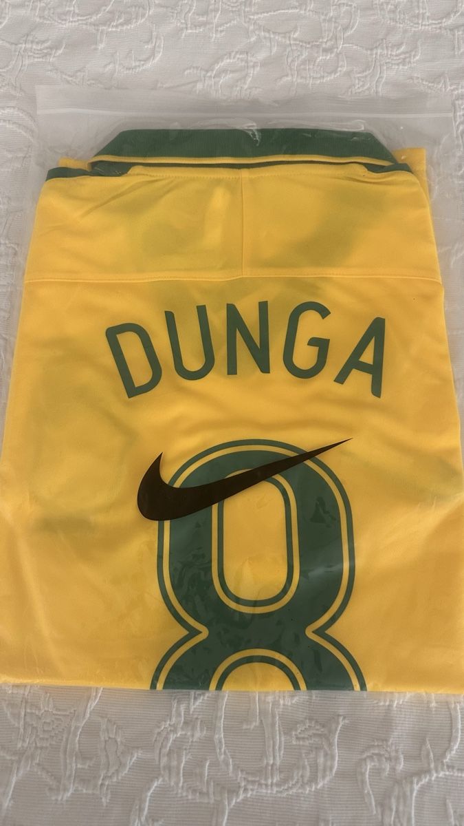 Nike Canottiere & Pantaloni: Brazil Jersey 1997 - Dunga 8 – Nuovo e nell'imballaggio originale da Oberrieden venduto da jon_5cl2 5