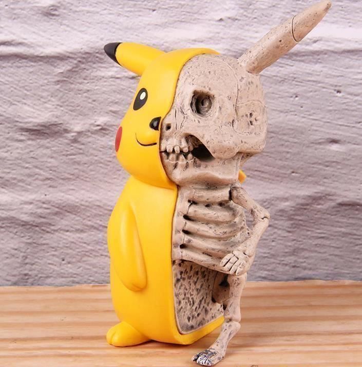 Statuette: Figurine Pikachu Squelette 11cm – Nuovo e nell'imballaggio originale da Gurmels venduto da Swisspod 4