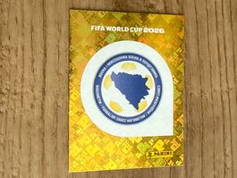 Panini FIFA WM 2026 Sticker, Bosnien & Herzegowina BIH 1