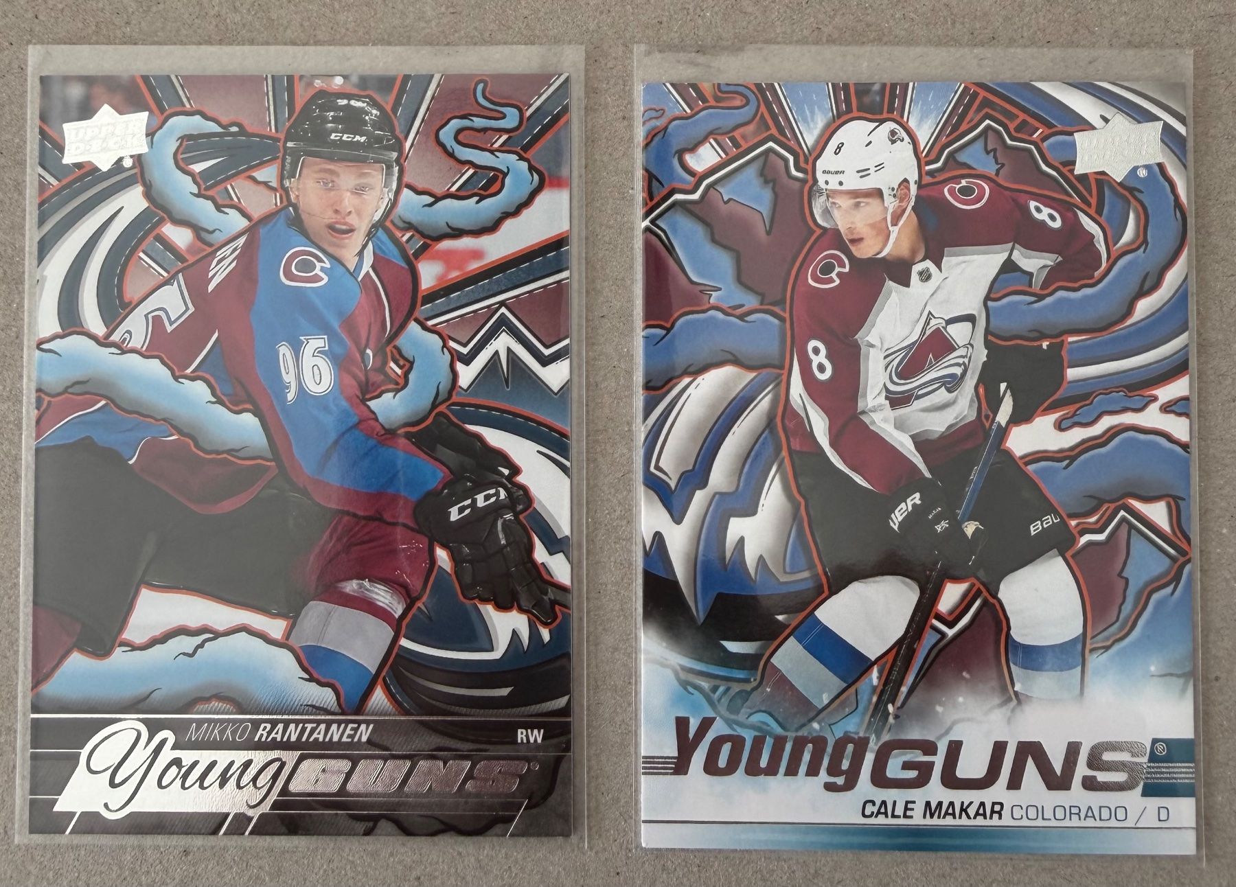 NHL Carte collezionabili: Makar und Rantanen Upper Deck 2024-25 – Usato da Studen BE venduto da Ironbonehead
