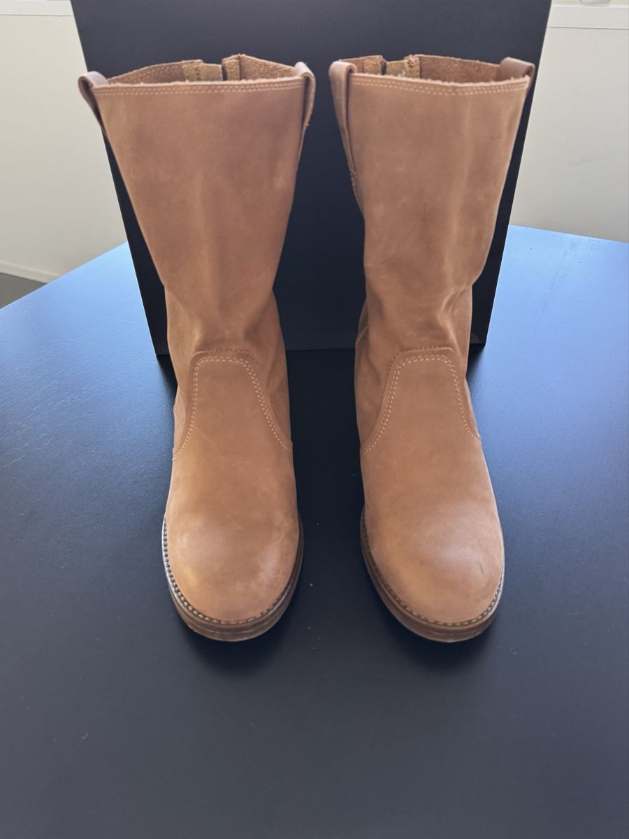 Scarpe da donna: Lederstiefel Gr. 39 camel wie Neu – Nuovo (secondo la descrizione) da Zürich venduto da Jen10 1