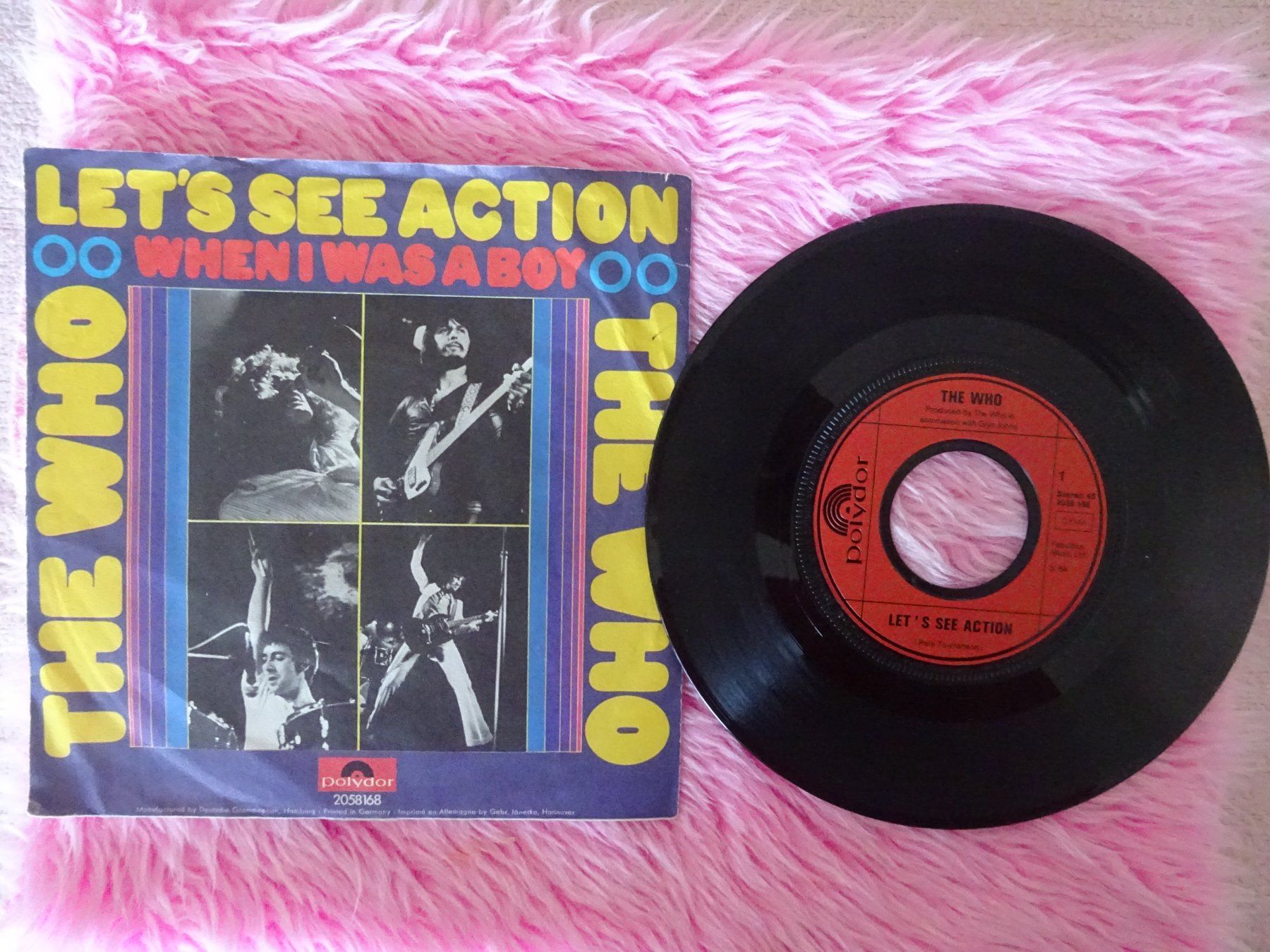 Dischi in vinile: THE WHO ** LET'S SEE ACTION – Usato da Luzern venduto da xrayspex99