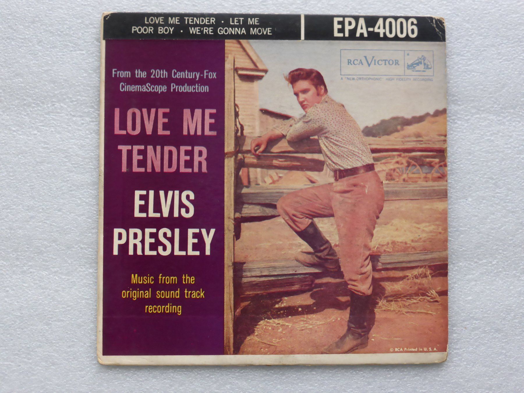 Schallplatten: Vinyl Single   EP   ELVIS PRESLEY – Gebraucht aus Küssnacht am Rigi von Mondkinder