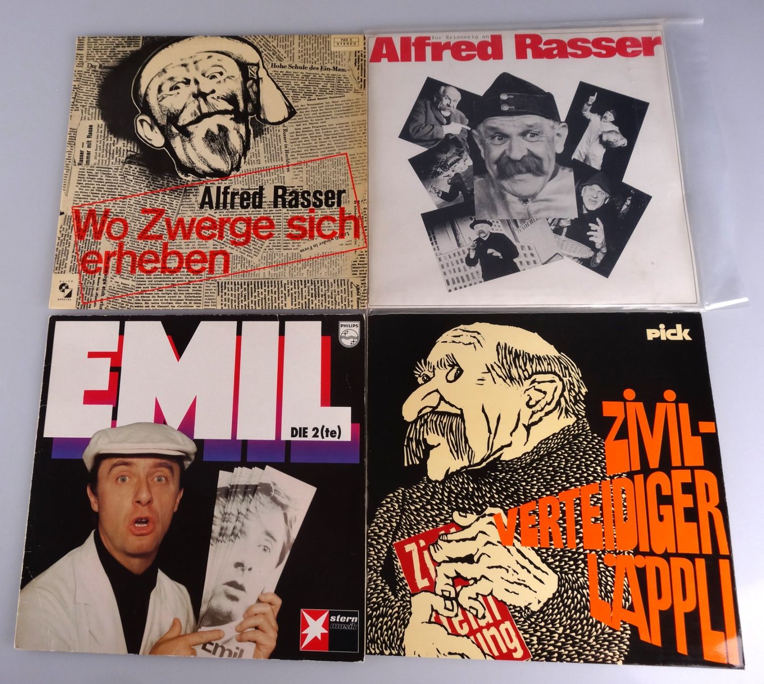 Dischi in vinile: Schallplatten Lot Schweizer Comedy & Cabaret 2 – Usato da Rüti ZH venduto da Restwert_Rueti_ZH 1