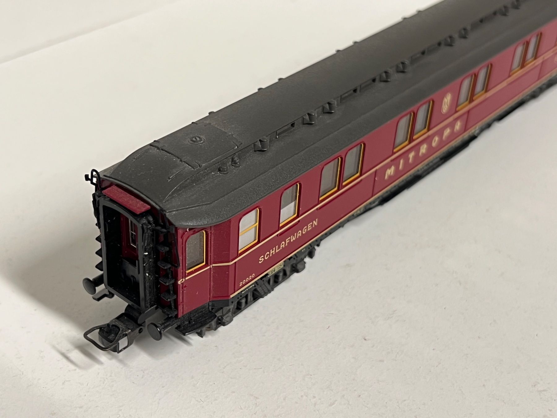Märklin Modellini di ferrovie: Märklin Mitropa    H0 AC – Difettoso da Geroldswil venduto da TopTrain54 3