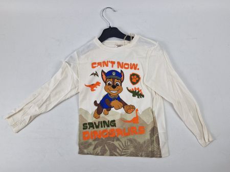 Paw Patrol Chase weiss Sweatshirt  für 6 jährige