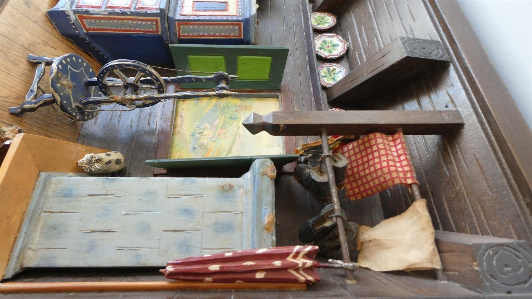 Kit di modellismo & Modellini statici: antike 3D Diorama Interior Schattenbox Bild Innenszene – Usato da Frauenfeld venduto da Astra13 4