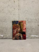 1990s modernist painting Claudio Nicoli 50x70cm