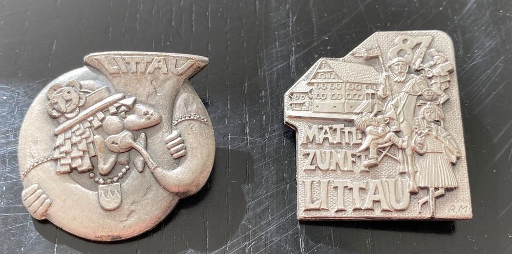 Placchette & Badge: Fasnacht Plaketten Littau – Usato da Günsberg venduto da Peso1