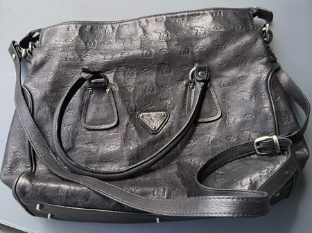 Maison Mollerus Luxus Leder Handtasche – Schwarz – Original