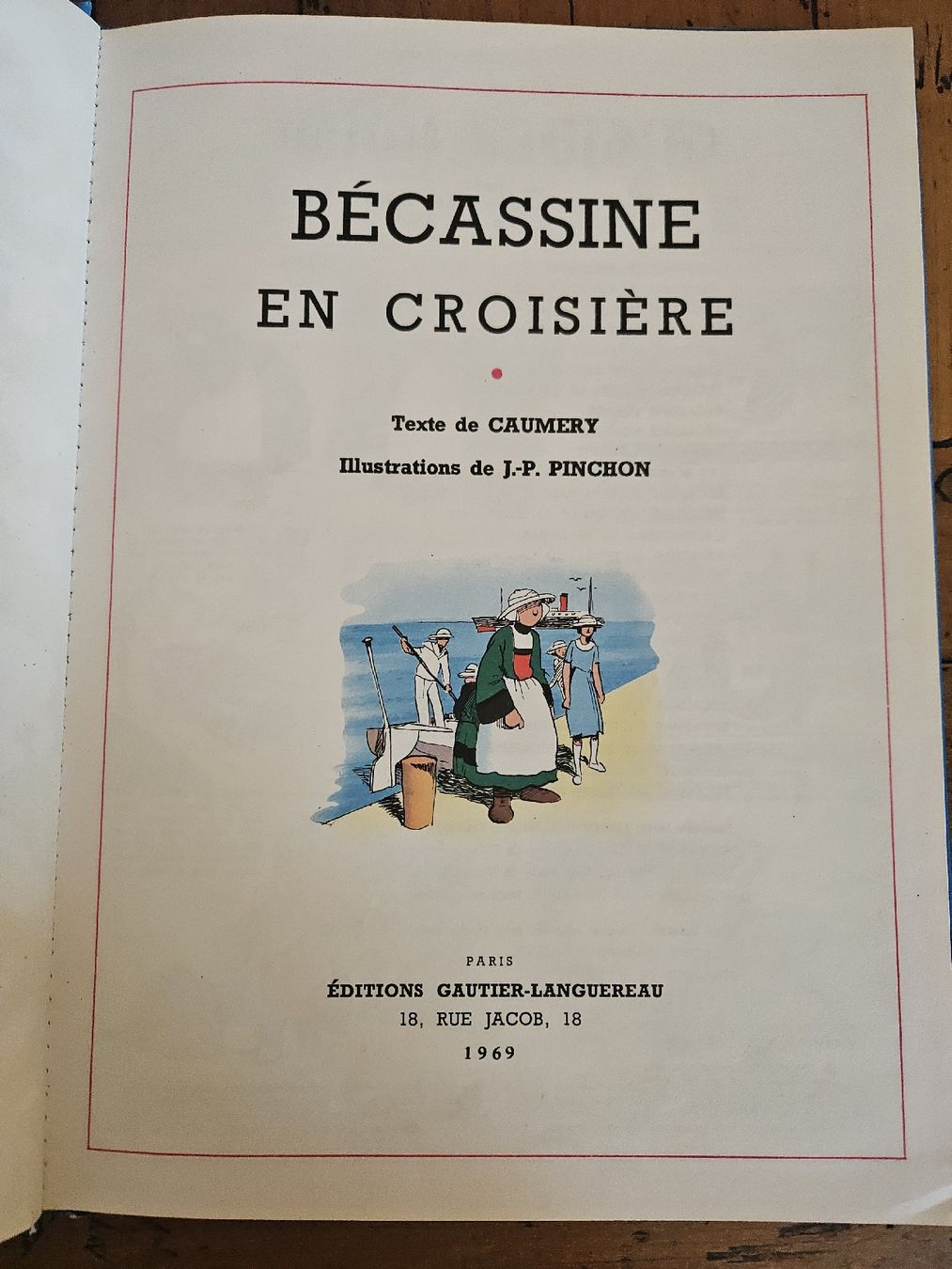 Fumetti: Bécassine en croisière editions 1969 – Usato da Thônex venduto da lacomtessedesfees 3