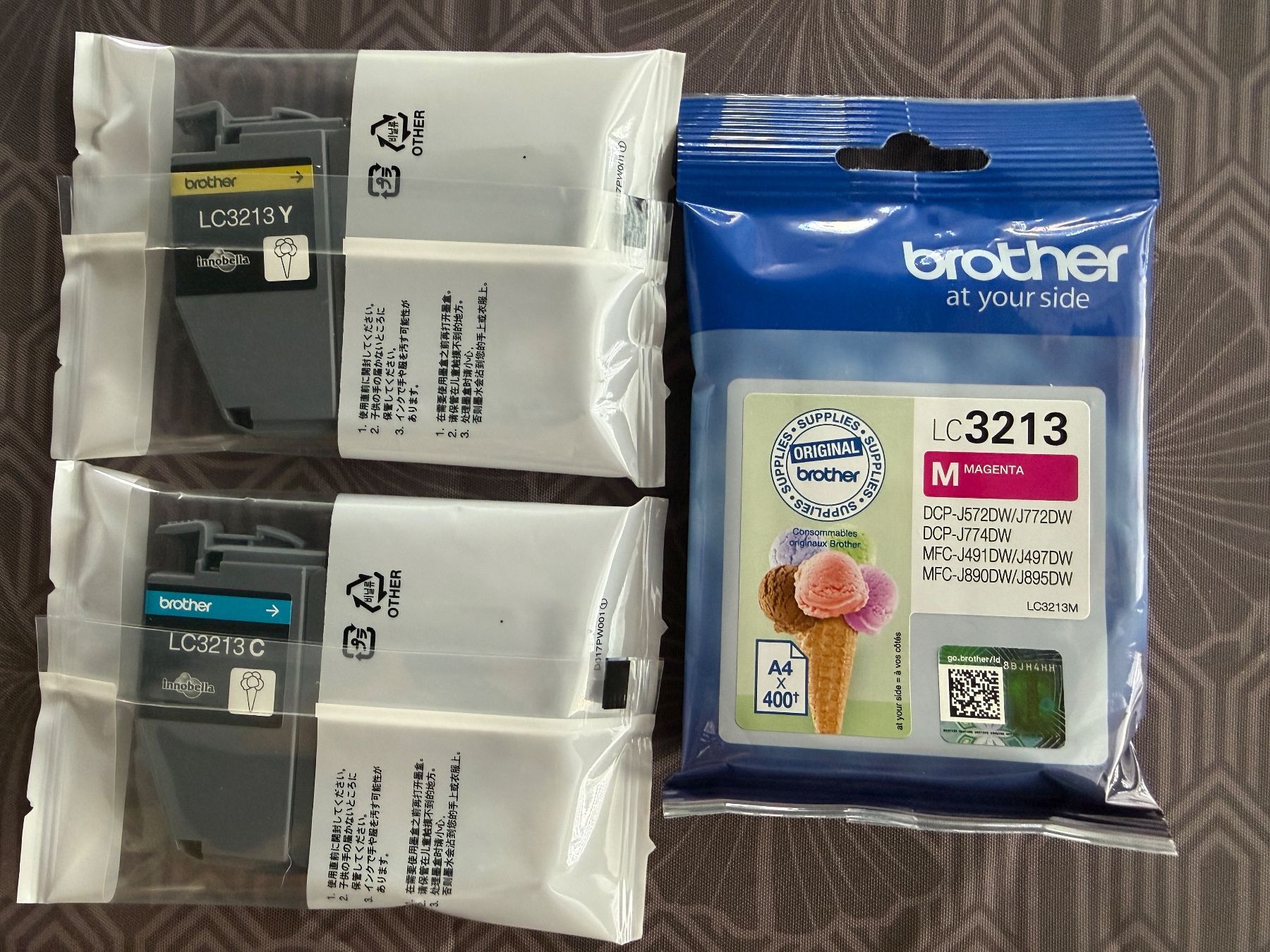 Cartouches & Toner: 6x Tinte Brother LC3213 – Neuf avec emballage d'origine à Fischbach-Göslikon par Joy222 2