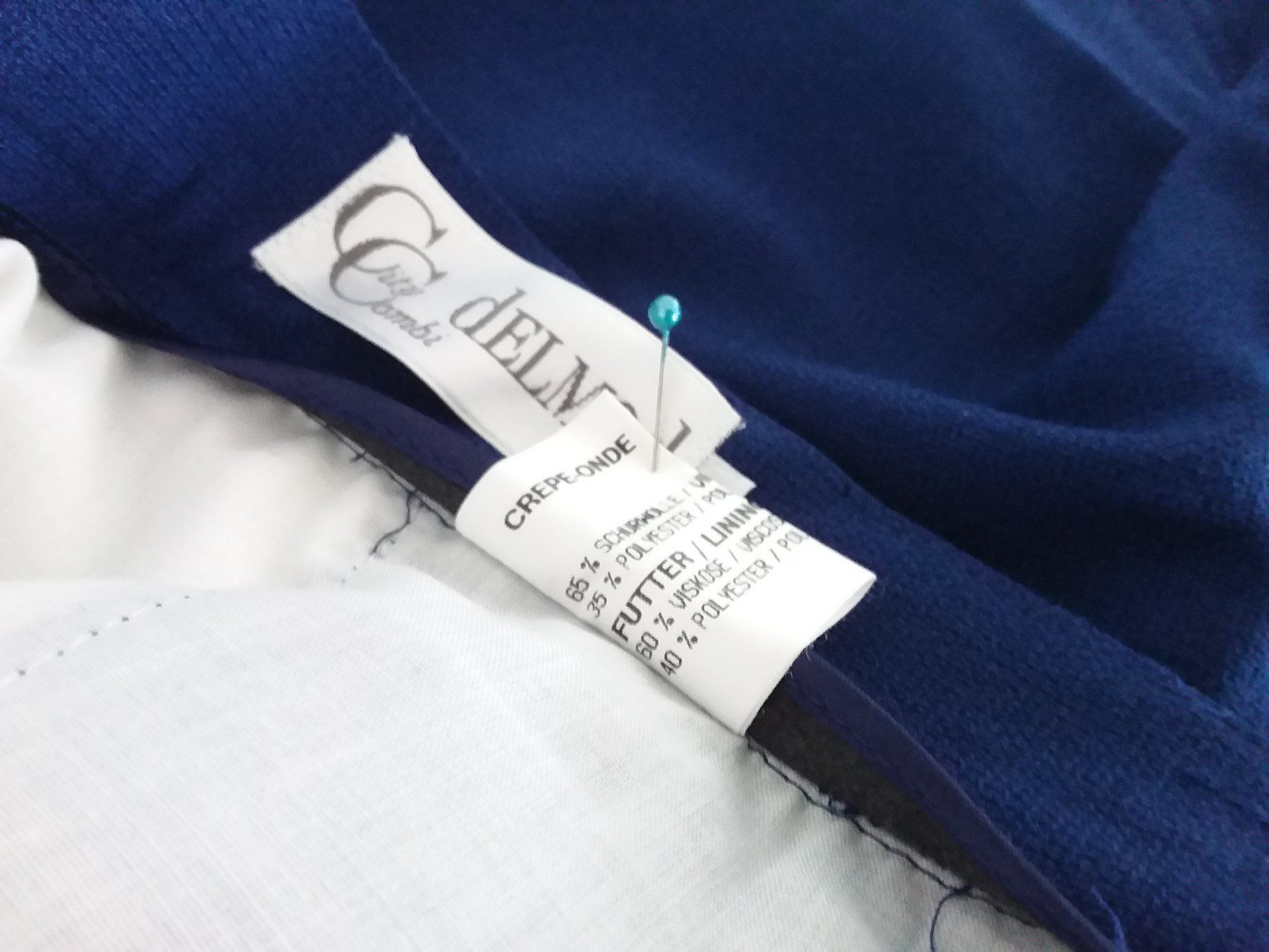 Hosen: DELMOD Hose, Gr 44, Schurwolle + – Gebraucht aus Immensee von Btrutmann 2