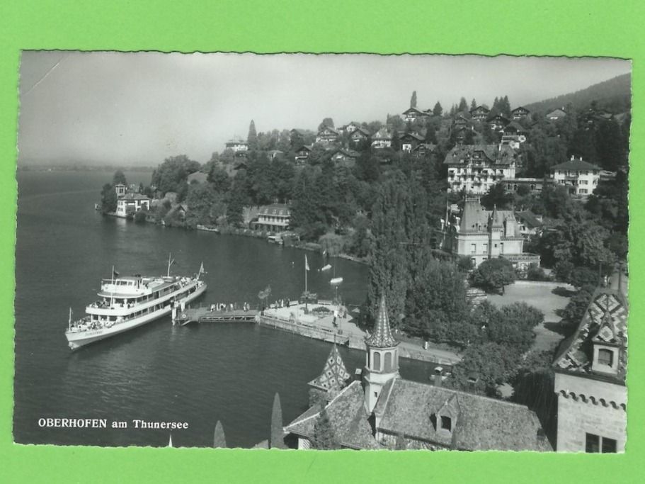 Cartes postales: Oberhofen am Thunersee – D'occasion à Zürich par t24_de