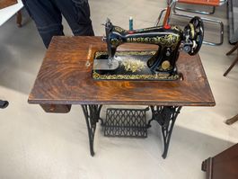 Antike Singer Nähmaschine S358