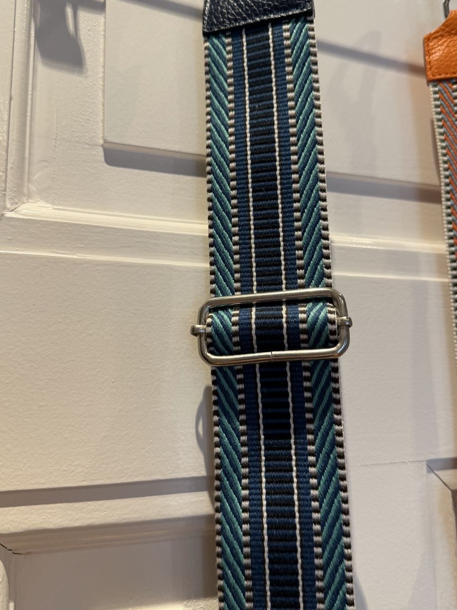 Sonstige Kleidung & Accessoires: Two Adjustable Bag Strap, Blue and Orange – Neu (gemäss Beschreibung) aus Genève von jud_xrl8 1