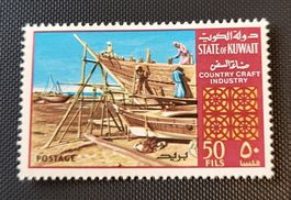 Kuwait 1970 Schiffe briefmarke