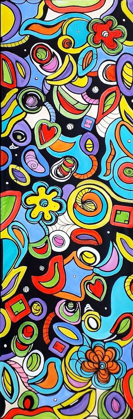 Dipinti: Gemälde Pop Art Springtime Künstlerin: Manuela Reitz – Nuovo e nell'imballaggio originale da Balve venduto da Manu_1303 1