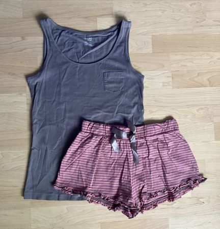 2-teiliges kurzes Pyjama, Gr. 36/38, gebraucht