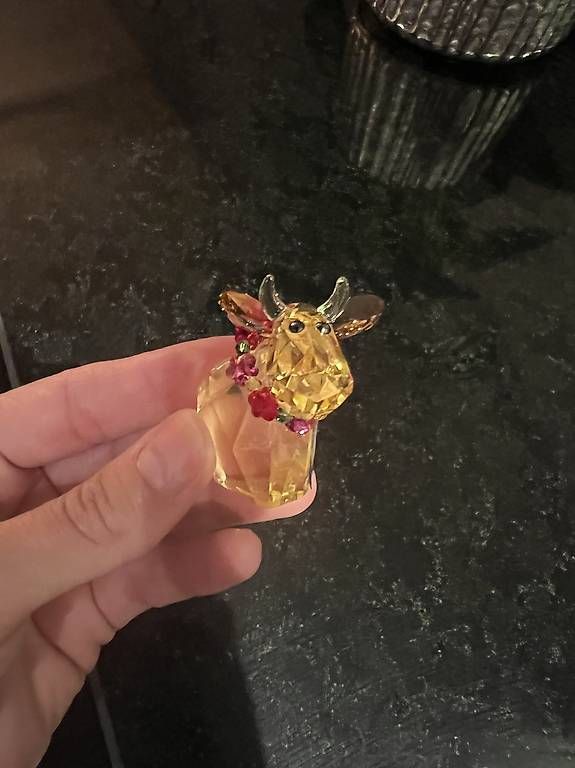 Statuette: Swarovski Moo Sunshine – Nuovo e nell'imballaggio originale da Meilen venduto da SandyB211 1