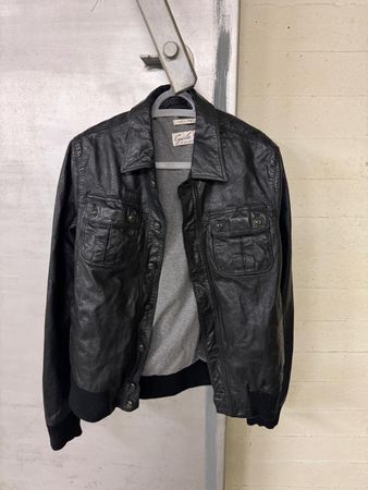 Lederjacke Cycle made in Italy Grösse M guter Zustand