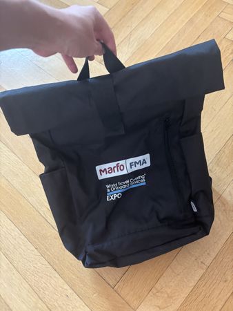 Sac à dos Marfo FMA noir, parfait pour la rentrée!