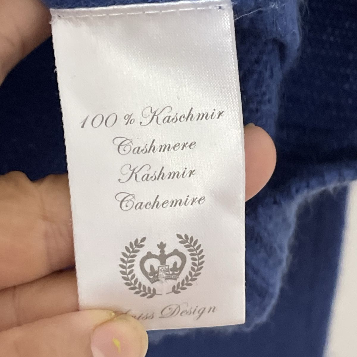 FTC Maglioni & Felpe: FTC 100% Kaschmirpullover, blau, gr. L  – Usato da Bern venduto da dek_7bjd 4