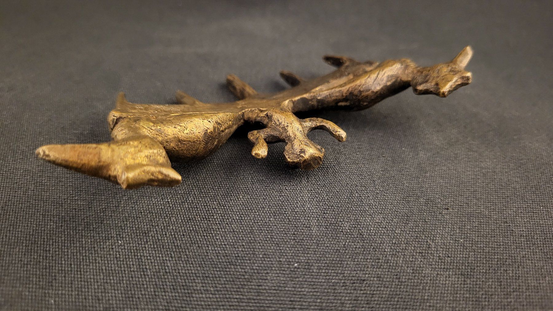 Statuette: Bronze-Objekt – Usato da Basel venduto da spinne02 4