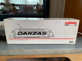 DANZAS Märklin Re 460 WS, H0 ESU MFX-Sound mit Figur und OVP