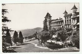 Alte Postkarte Caux Palace Hotel in der Schweiz